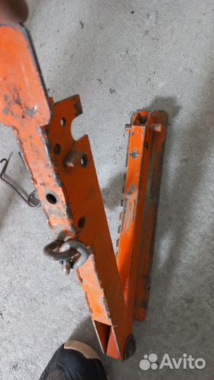 Крепеж квадроцикла в прицепе