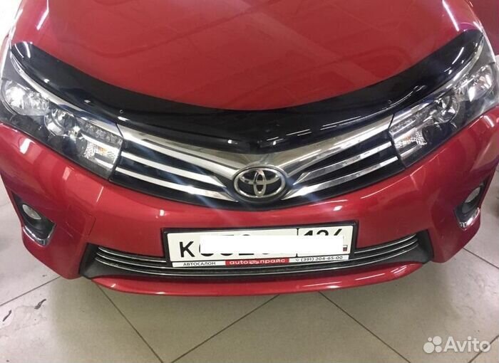 Дефлектор капота Toyota Corolla (2012-2016)