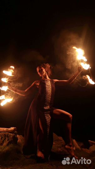 Огненные веера Глаза, дизайнерские