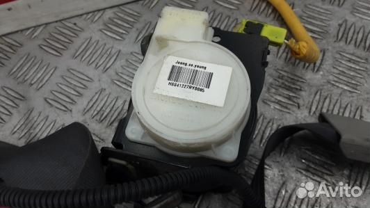 Ремень безопасности с пиропатроном сиденья передне