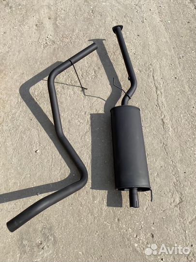 Глушитель под гбо Нива Шевроле, 4х4, 213