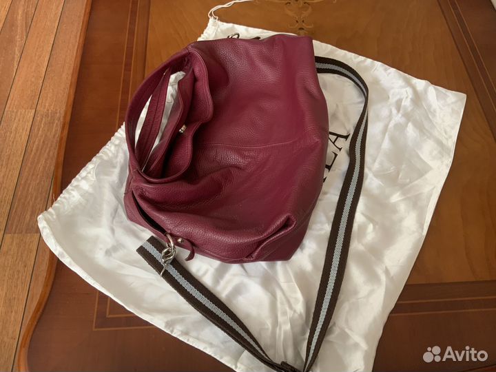 Сумка женская натуральная кожа бу Furla