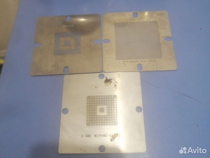 BGA трафареты для реболлинга чипов