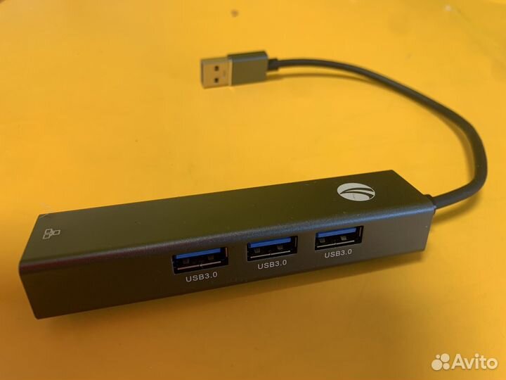 Usb multi-function lan adapter / usb hub