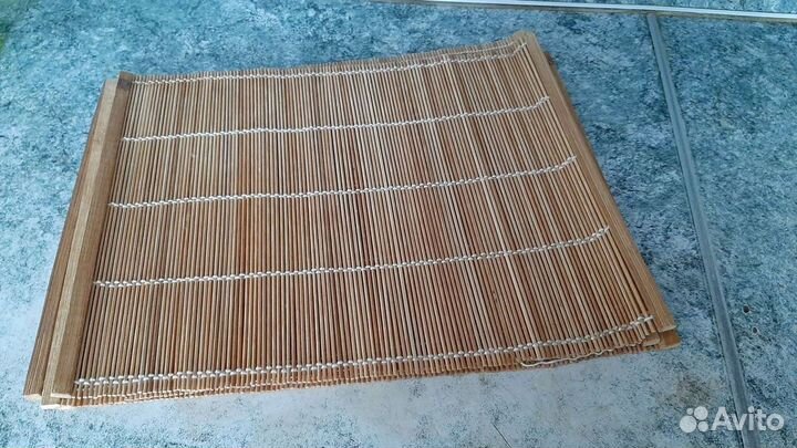 Бамбуковые коврики 4 шт