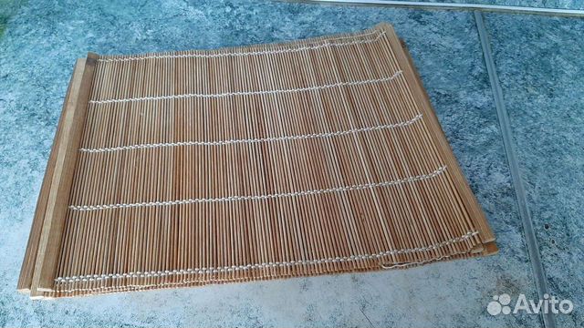 Бамбуковые коврики 4 шт