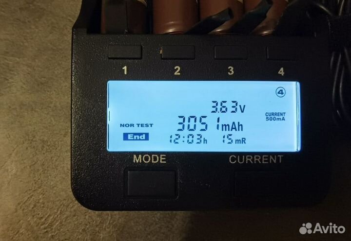 Аккумулятор Liitokala HG2, 35A, 3000 мАч