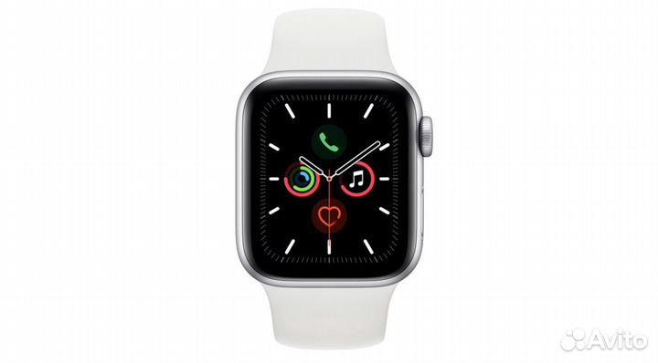 Apple Watch S5 40mm Silver, идеал.сост., акб-100