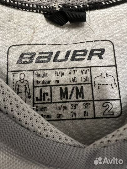 Нагрудник хоккейный Bauer Nexus N9000 JR M