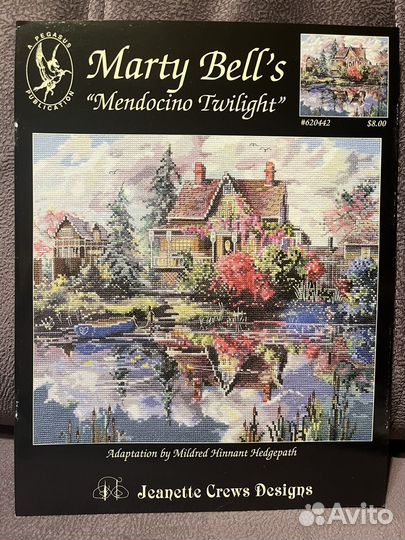 Буклет вышивка крестом по картине Marty Bell's