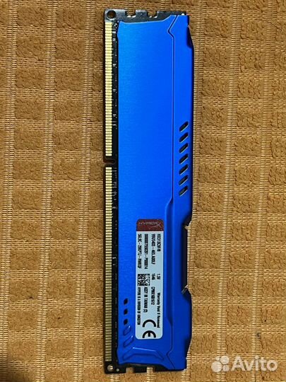 HyperX Fury 8 гб DDR3 1333 мгц dimm CL9 HX313C9F/8
