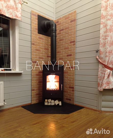 Установка печей, каминов, дымохода