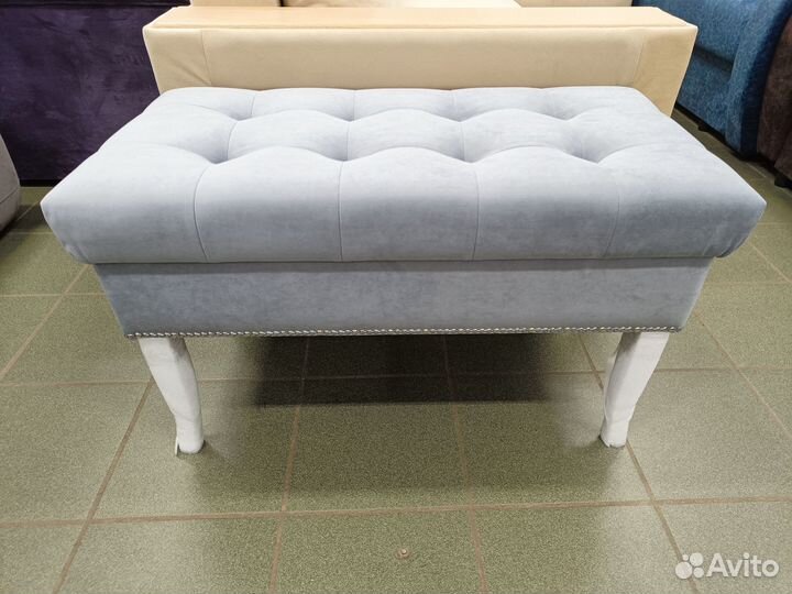 Пуф банкетка с ящиком на заказ любая расцветка