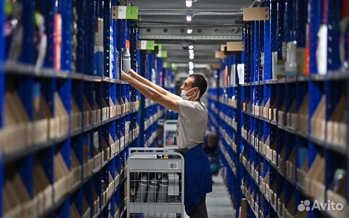 Подсобный рабочий ozon/еженедельные выплаты