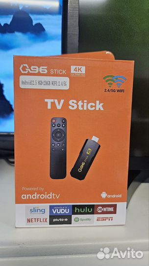 SMART tv stick Android 12. 8gb на 256 gb