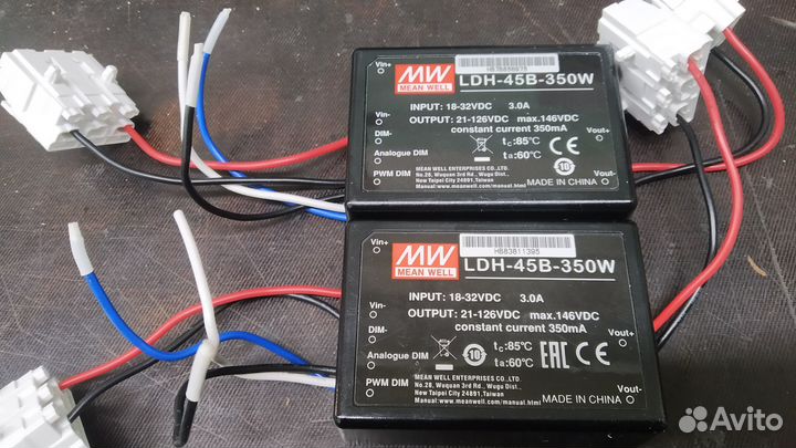 DC/DC LED Driver LDH-45B-350W