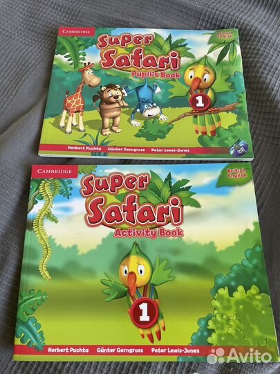 Учебник и тетрадь по английскому Super Safari 1