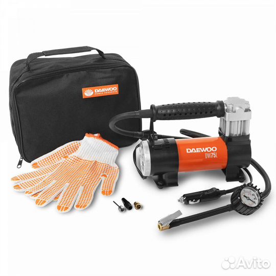 Компрессор автомобильный daewoo DW 75L