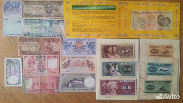Банкноты (боны) стран мира