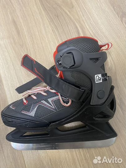 Коньки детские раздвижные 32 - 35