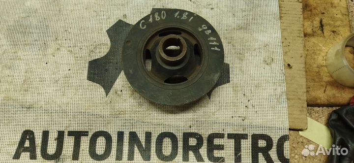 Шкив-демпфер вала коленчатого mersedes A1110300603