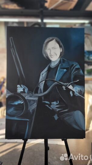 Нарисуем твою жену на холсте