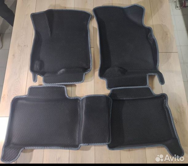 Полики EVA Volkswagen touareg с бортом Ева