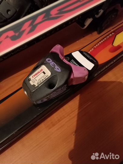 Продам скоростные горные лыжи с ботинками