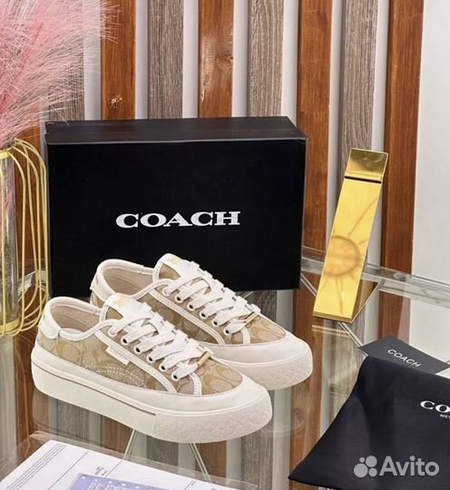 Кеды женские coach