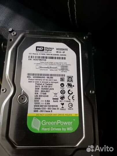 Жесткий диск HDD 320GB
