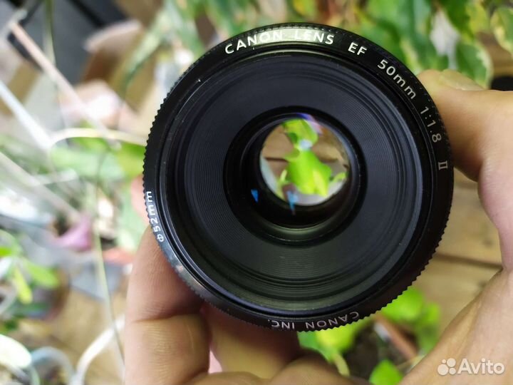 Объектив canon 50mm 1 8 ii, отличный портретник