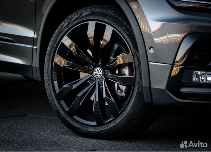 Диски Suzuka Black r21 для VW Audi 5-112