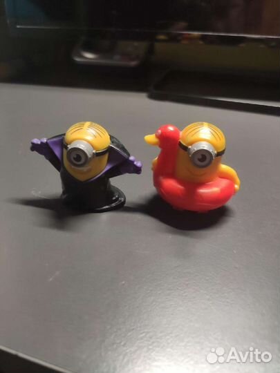 Игрушки из макдональдса миньоны