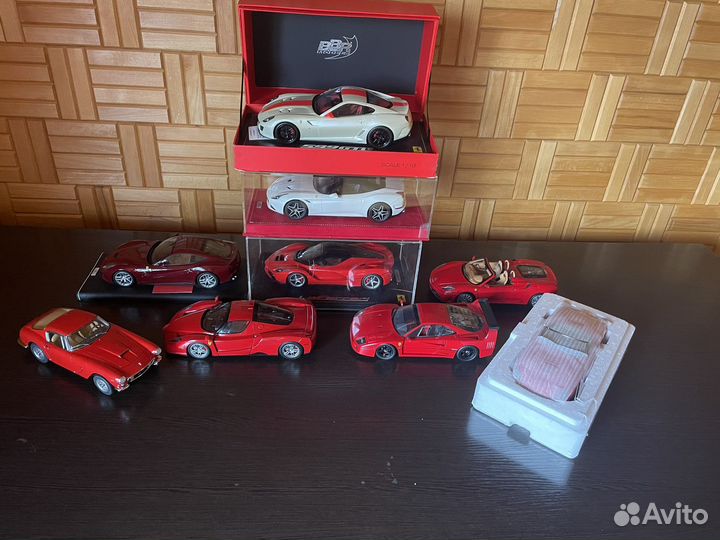 Ferrari BBR, CMC, Kyosho, MR 1:18