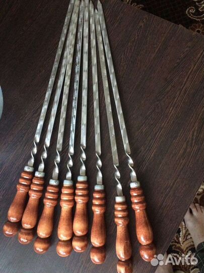 Шампуры по штучно и в наборах