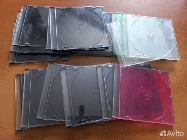 Коробки для хранения CD и DVD дисков