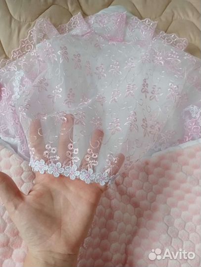 Конверт на выписку для девочки