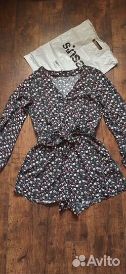 Комбинезон шорты летний Sinsay р 48 вискоза