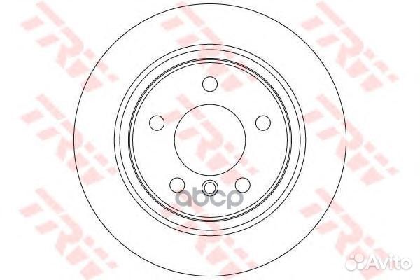 Диск тормозной BMW 1 2010, 2 2014
