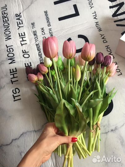 Тюльпаны для интерьера