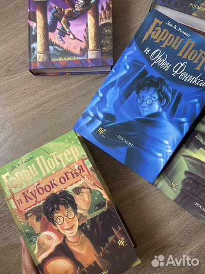 Книги гарри поттер росмэн + проклятое дитя