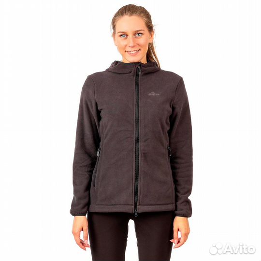 52194 Толстовка женская Тундра, флис, графит