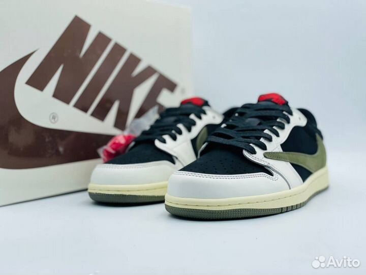 Nike air Jordan 1 low 10 travis scott olive