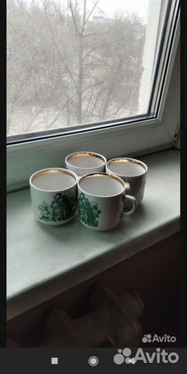 Бокалы фарфоровые СССР