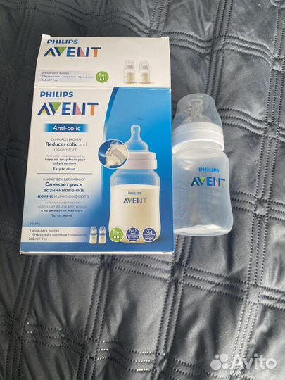 Бутылочка avent новая
