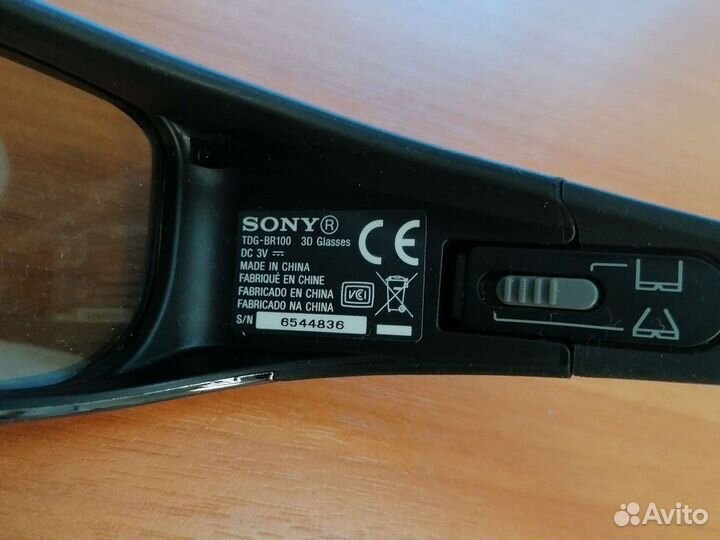 Очки 3 d sony