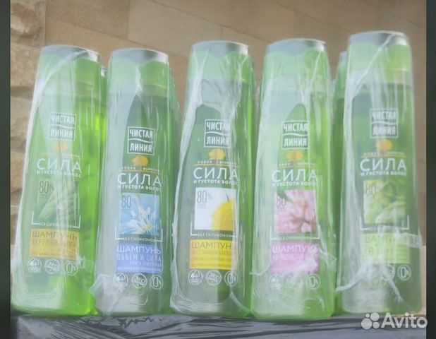 Шампунь Чистая линия 400 мл/1 шт