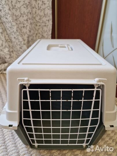 Переноска для кошек пластиковая