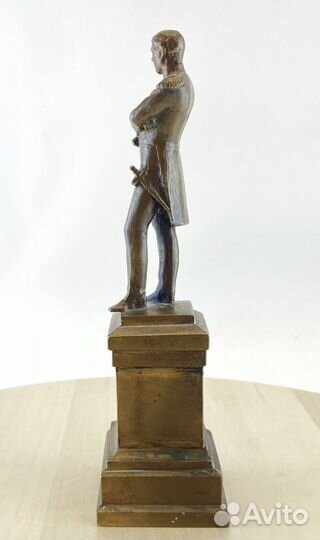 Скульптура (статуэтка) Крузенштерну бронза СССР