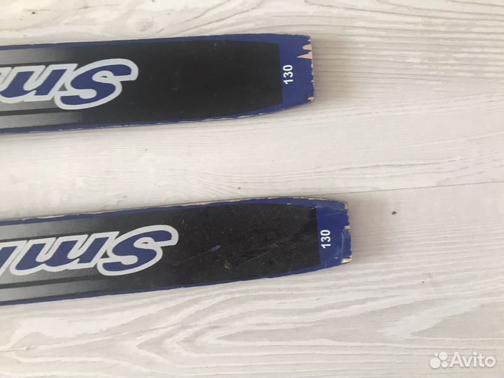 Деревянные детские лыжи